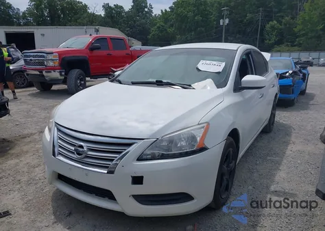2014 Nissan Sentra Fe+ S/Fe+ Sv/S/Sl/Sr/Sv from USA, damaged, VIN 3N1AB7APXEY256018